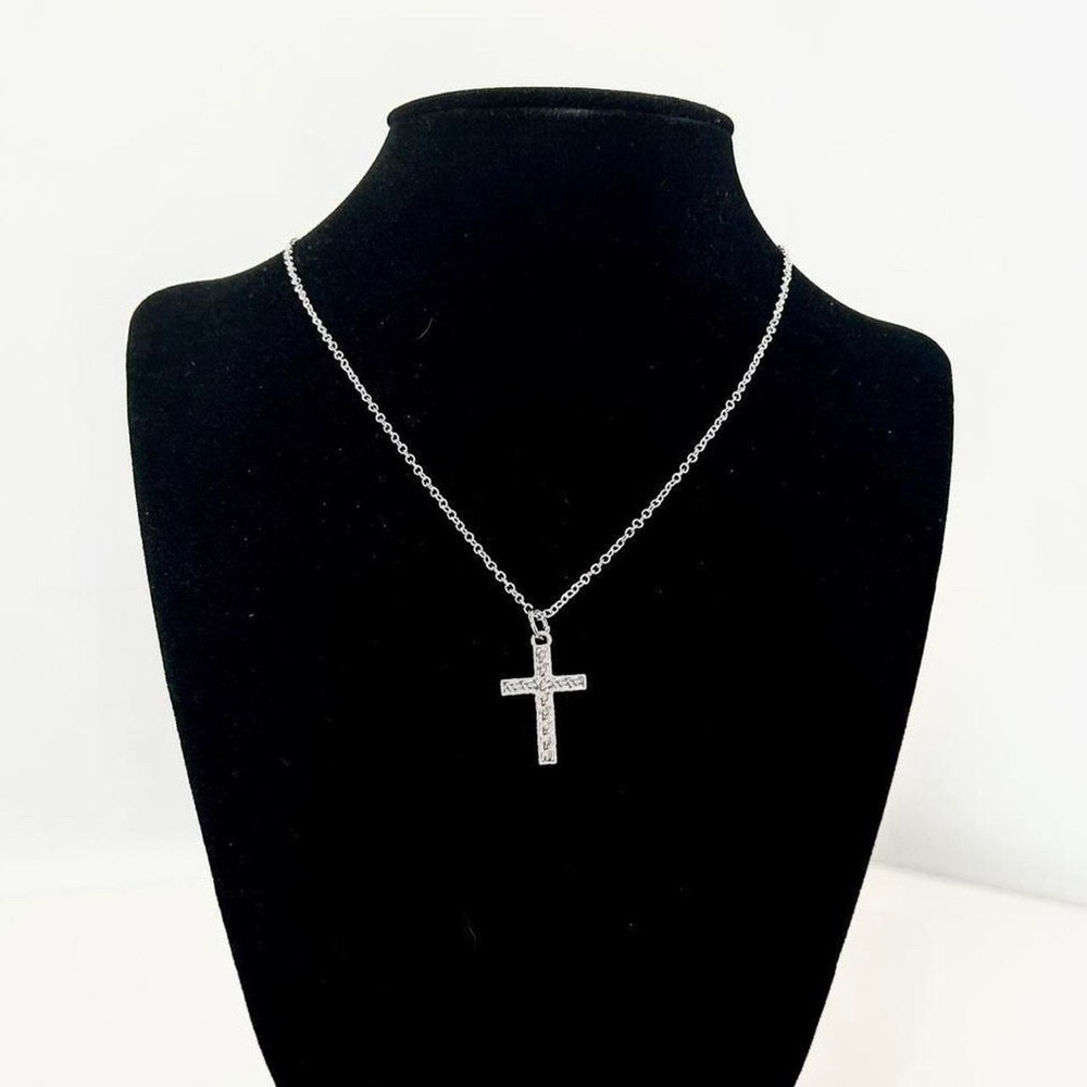 Sterling Silver Cross Necklace
